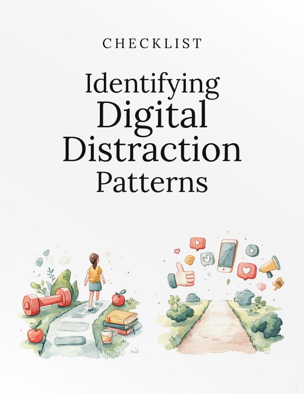 Identifying Digital Distraction Patterns Checklist